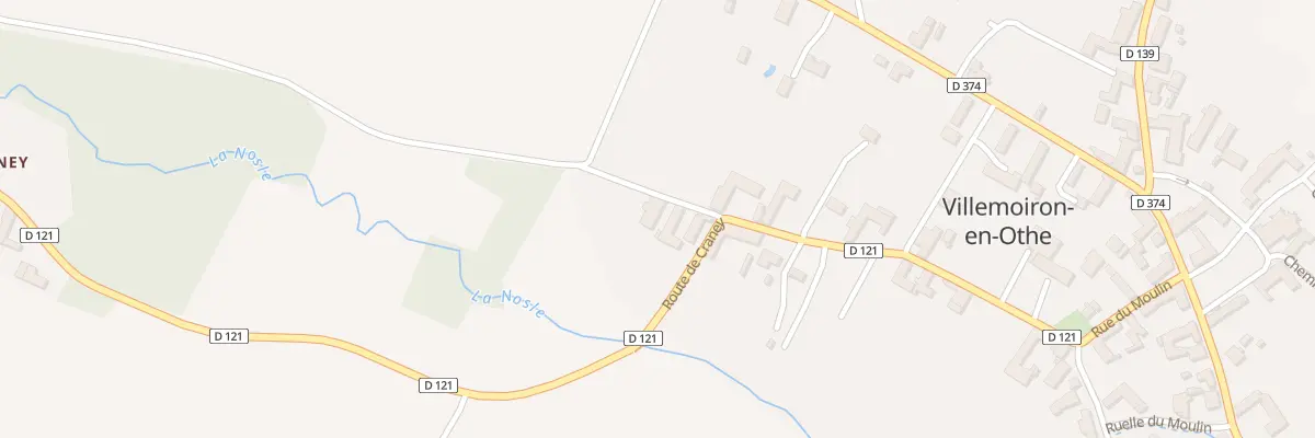 Plan du 19 Rue du Chene à Villemoiron-en-Othe