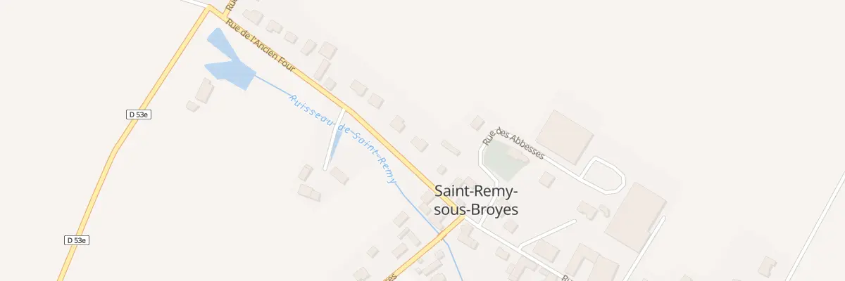 Plan du 8 Rue de l’Ancien Four à Saint-Remy-sous-Broyes