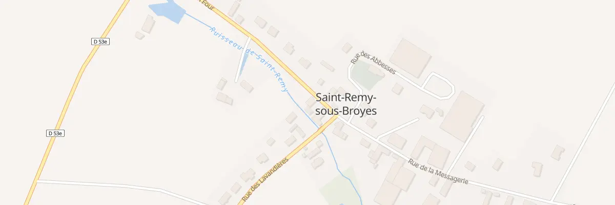 Plan du 1 Rue de l’Ancien Four à Saint-Remy-sous-Broyes