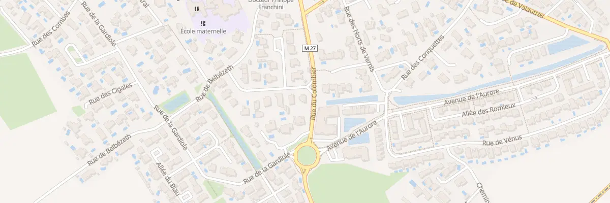 Plan du 16 Rue des Vialettes à Saussan