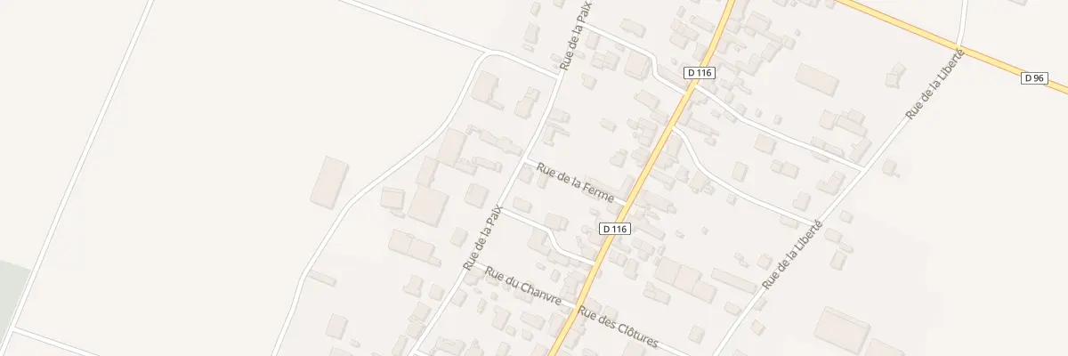 Plan du 3 Rue de la Ferme à Origny-le-Sec