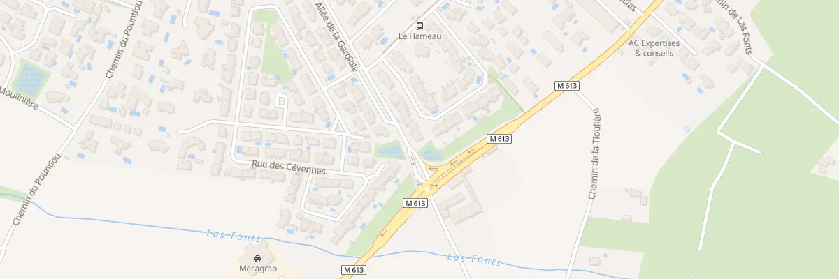 Plan du 32 Rue du Lavandin à Fabrègues