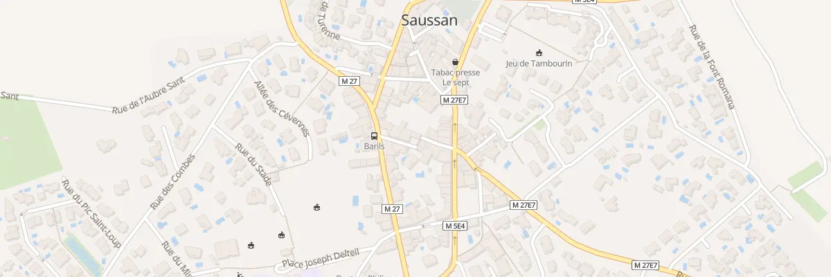 Plan du 339F Rue des Barils à Saussan