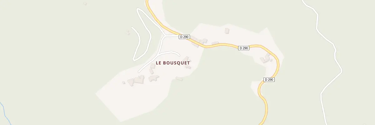 Plan du 5133 Le Bousquet à Saint-Roman-de-Codières