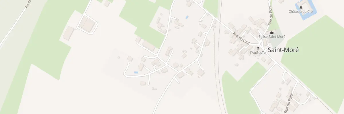 Plan du 14 Rue de la Roche à Saint-Moré