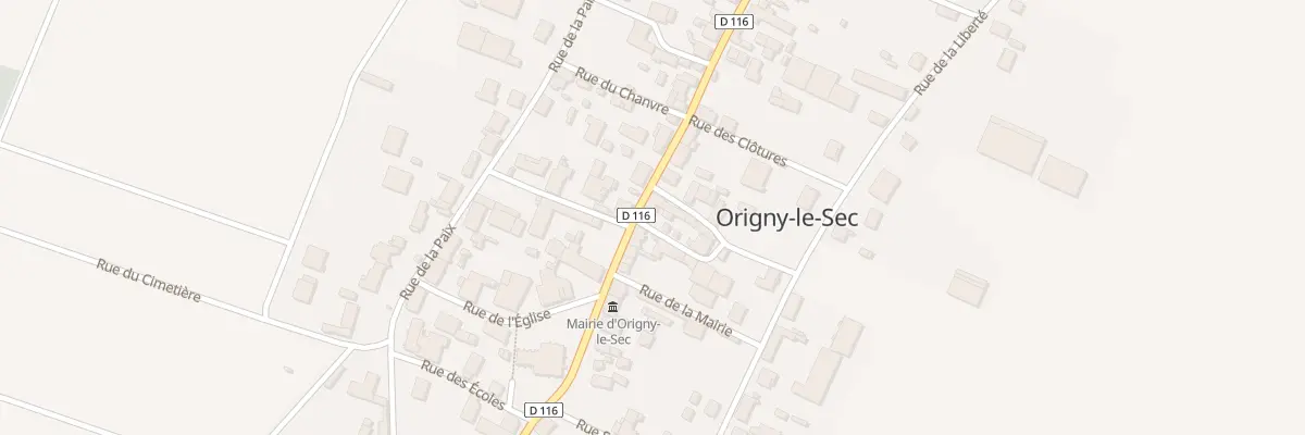 Plan du 56 Rue de la République à Origny-le-Sec