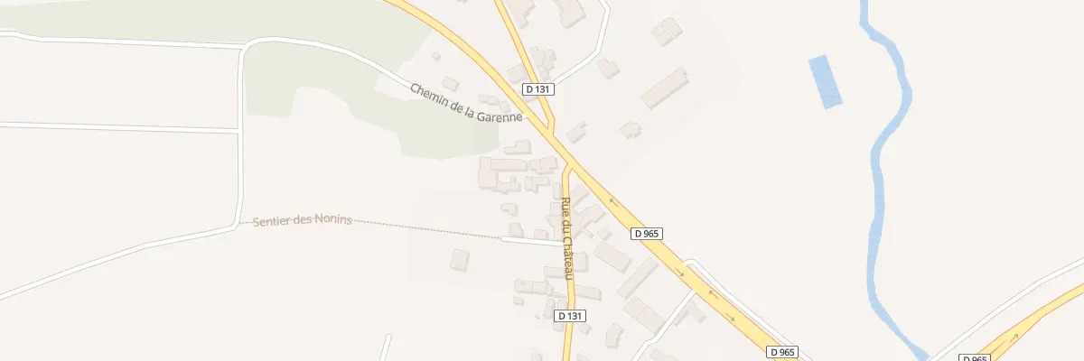 Plan du 43B Rue du Chateau à Chablis