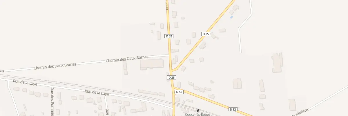 Plan du 106 Rue de Laon à Coucy-lès-Eppes