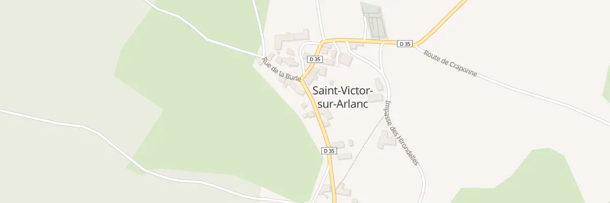 Plan du 5002 Le Bourg à Saint-Victor-sur-Arlanc