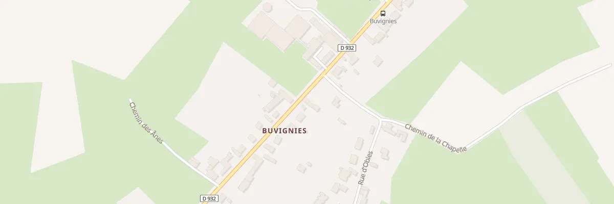 Plan du 25 Vc Brunehaut à Bavay