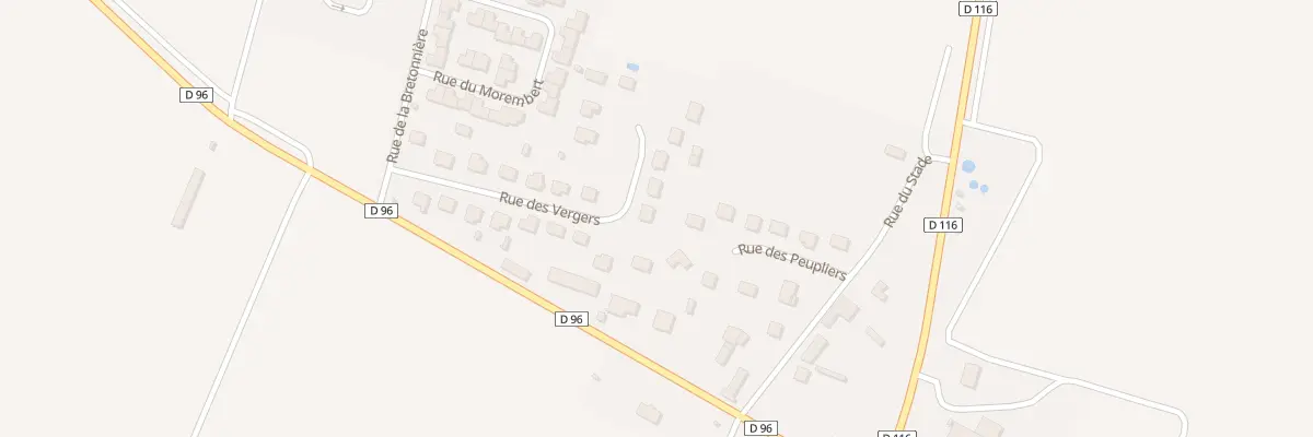 Plan du 20 Rue des Vergers à Origny-le-Sec