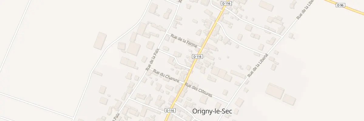 Plan du 63 Rue de la République à Origny-le-Sec