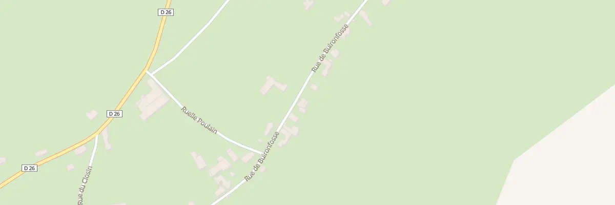 Plan du 14 Rue de Buironfosse à Chigny