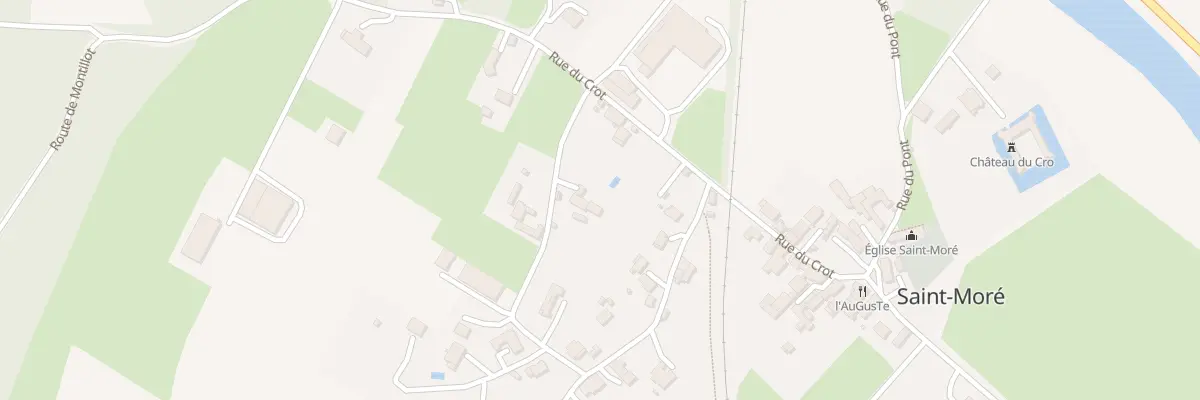 Plan du 1 Rue de la Vernoce à Saint-Moré