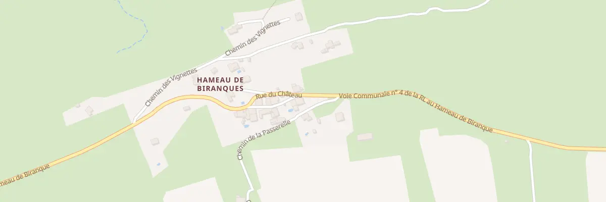 Plan du 9865F Hameau de Biranques à Notre-Dame-de-Londres