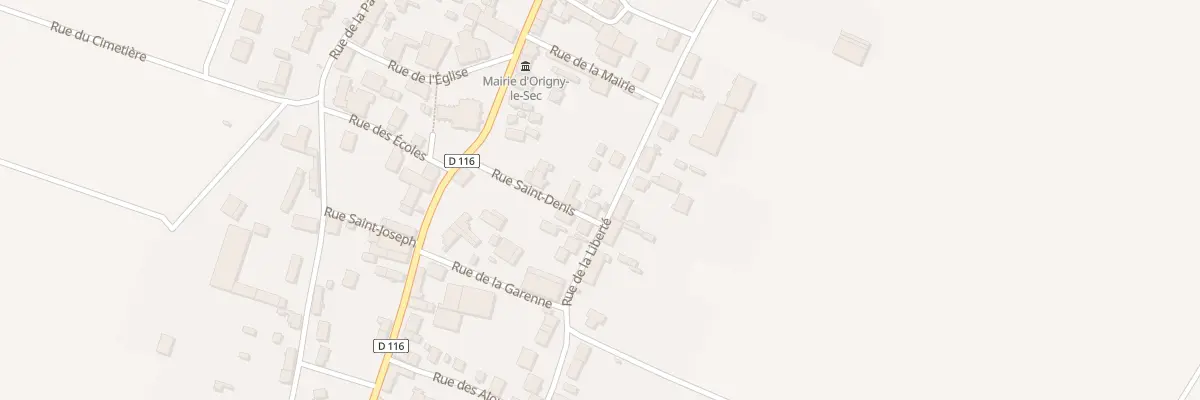 Plan du 37 Rue de la Liberté à Origny-le-Sec