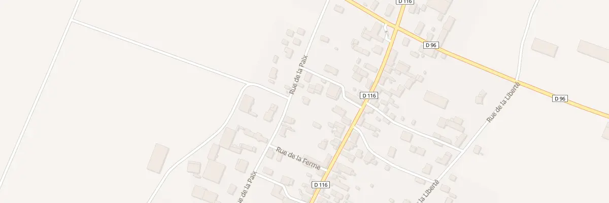 Plan du 56 Rue de la Paix à Origny-le-Sec