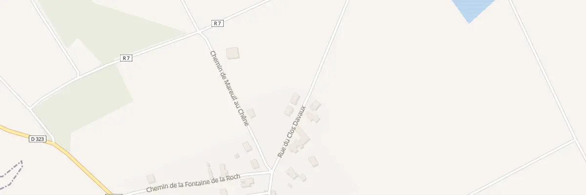 Plan du 23 Rue du Clos Davaux à Leuvrigny