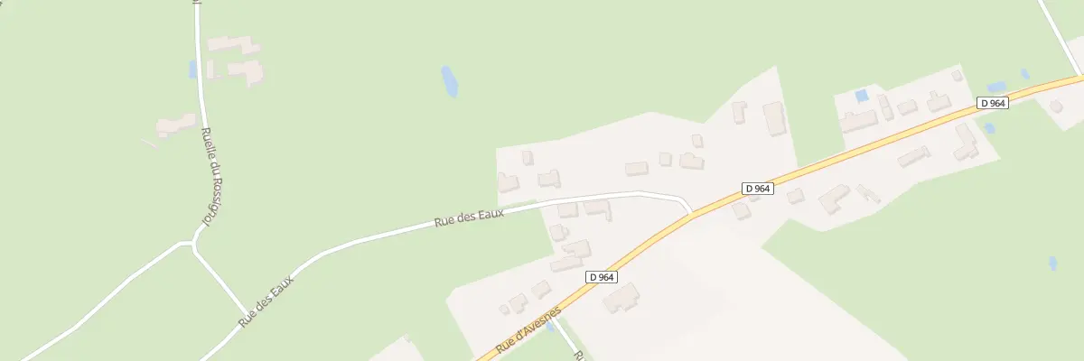 Plan du 733 Rue des Eaux à Prisches