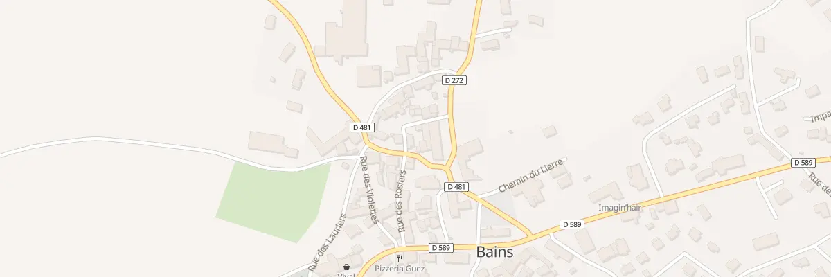 Plan du 180 Rte de Sainte Foy à Bains
