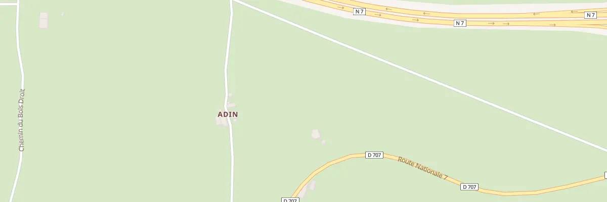 Plan du 5105 Chez Adin à Saint-Pierre-Laval
