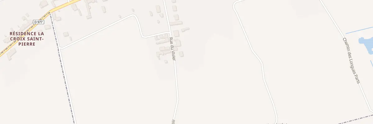 Plan du 7 Rue du Vivier à Gizy