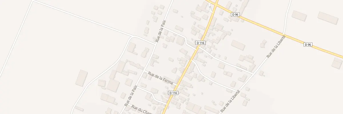 Plan du 79 Rue de la République à Origny-le-Sec