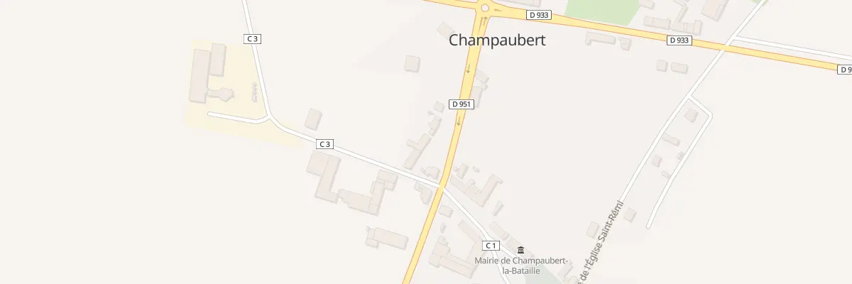 Plan du 38 Rue de la Liberation à Champaubert