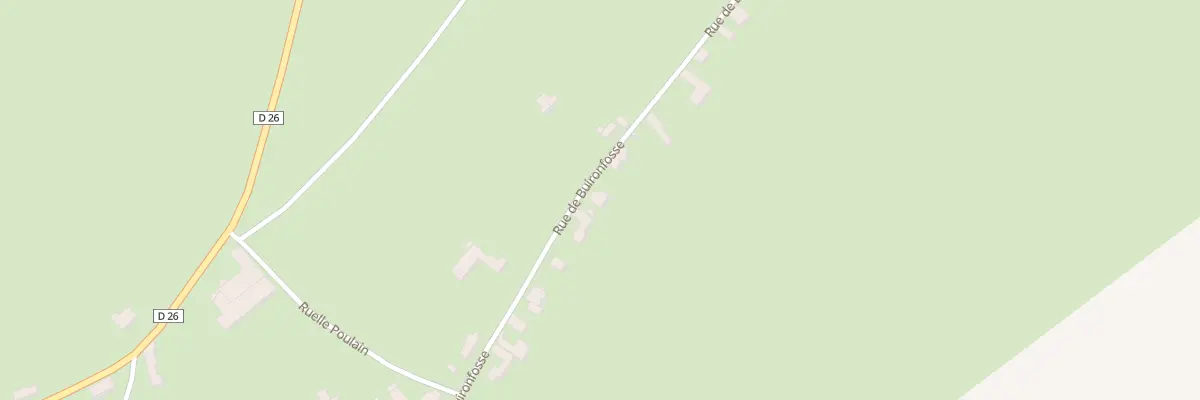 Plan du 20 Rue de Buironfosse à Chigny