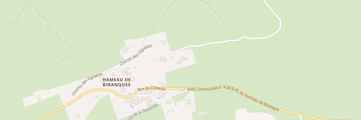 Plan du 5530 Hameau de Biranques à Notre-Dame-de-Londres