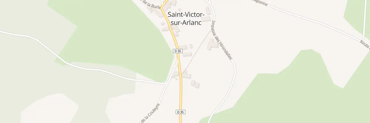 Plan du 5022 Le Bourg à Saint-Victor-sur-Arlanc