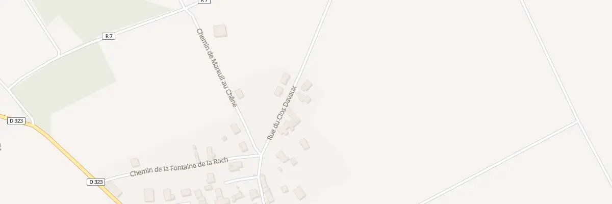 Plan du 22 Rue du Clos Davaux à Leuvrigny