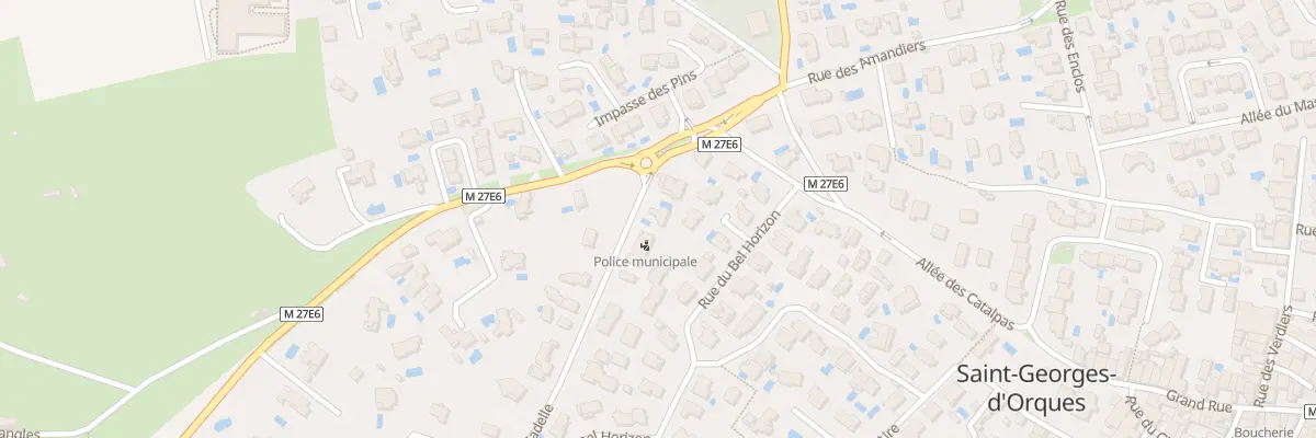 Plan du 26 Rue de la Cadelle à Saint-Georges-d’Orques