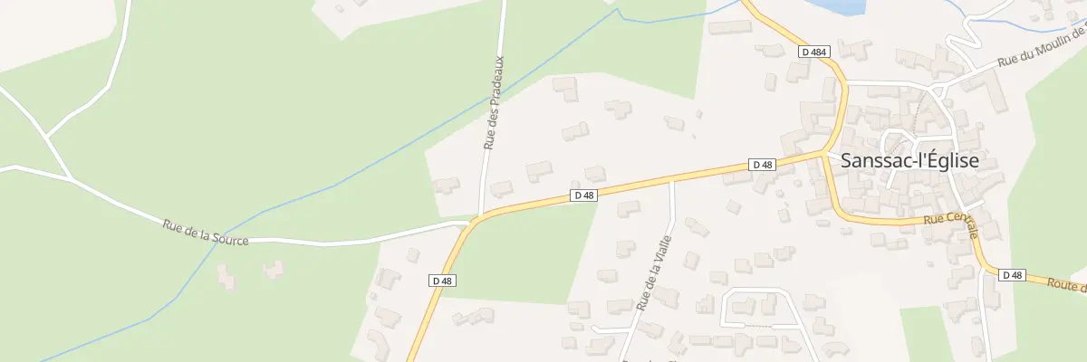 Plan du 16 Rte de Saint-Rémy à Sanssac-l’Église
