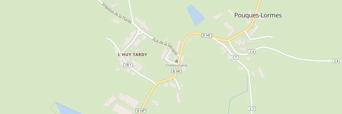 Plan du 39 L’Huy Tardy à Pouques-Lormes