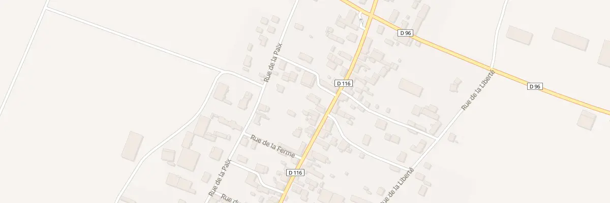 Plan du 83 Rue de la République à Origny-le-Sec