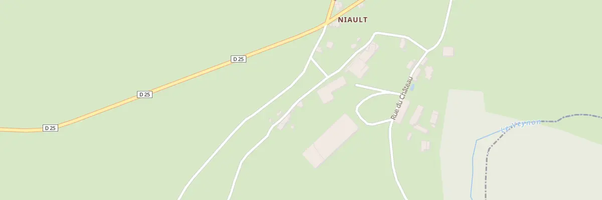 Plan du 57 Niault à Chougny