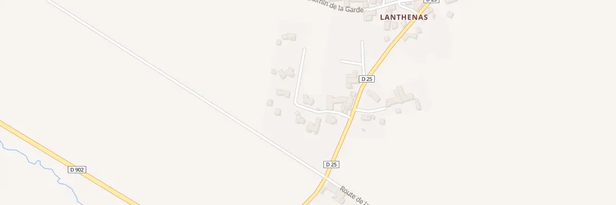 Plan du 5325 Lanthenas à Loudes
