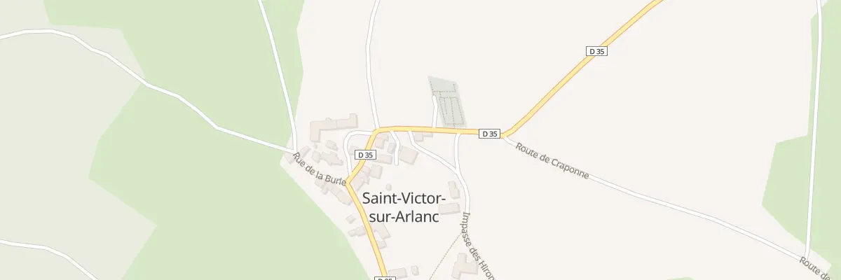 Plan du 5012 Le Bourg à Saint-Victor-sur-Arlanc