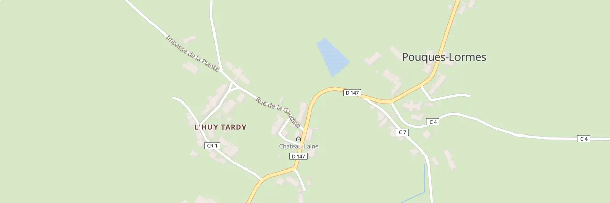 Plan du 41 L’Huy Tardy à Pouques-Lormes