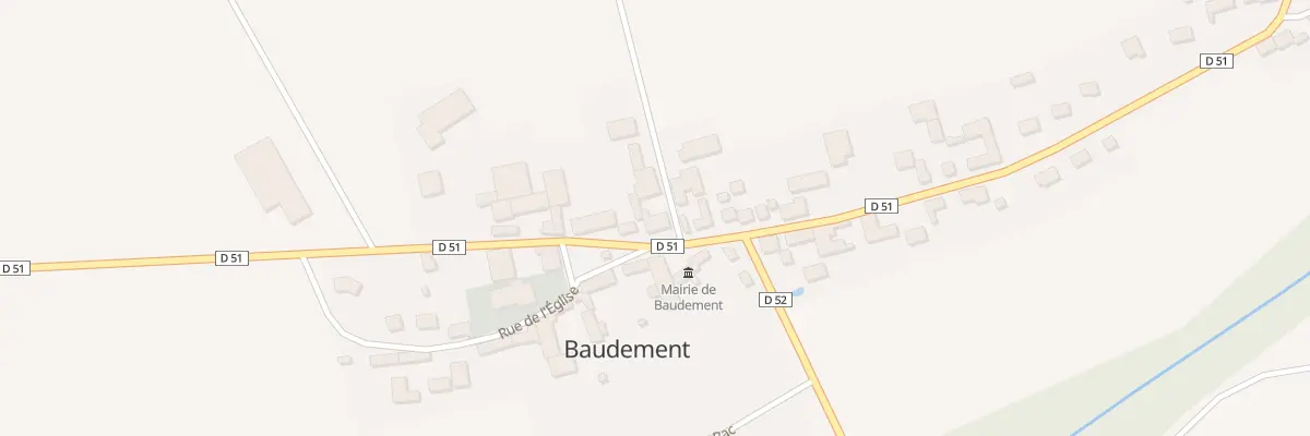 Plan du 11 Rue Principale à Baudement