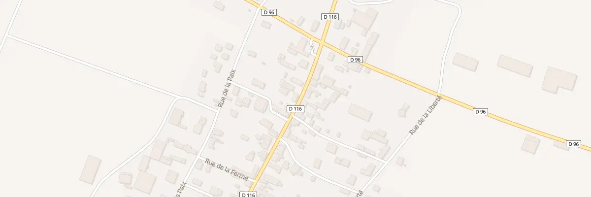 Plan du 95 Rue de la République à Origny-le-Sec