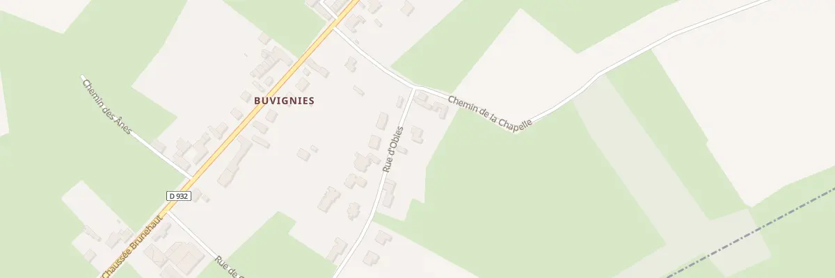 Plan du 3 Rue d’Obies à Bavay