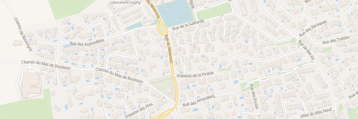 Plan du 1B Imp de la Pinède à Saint-Georges-d’Orques