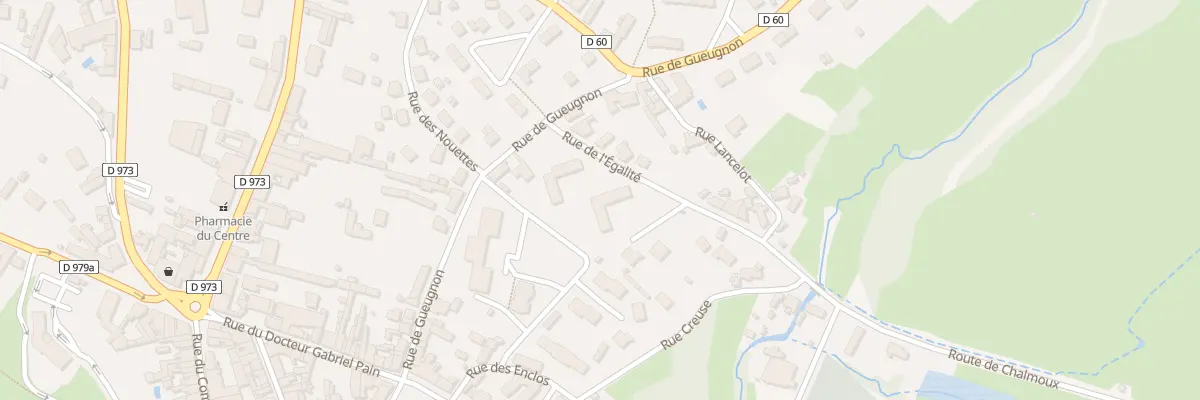 Plan du 6 Rue de l’Égalité à Bourbon-Lancy