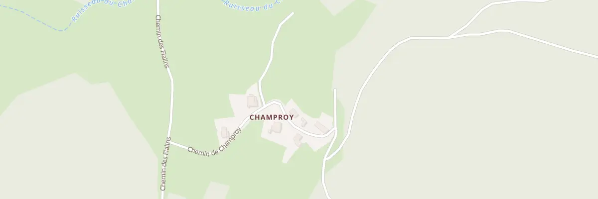 Plan du 5047 Champroy à Dore-l’Église