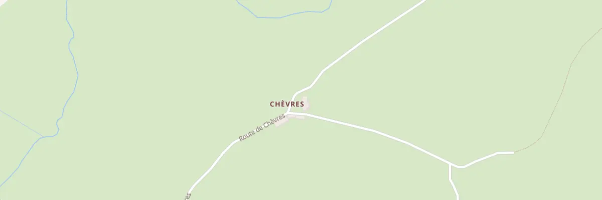 Plan du 1 Rte des Chevres à Montaron
