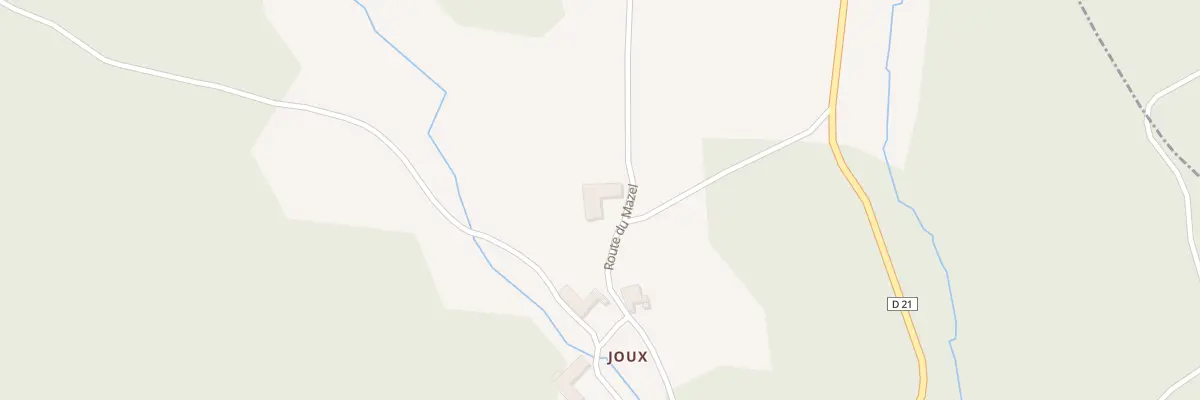Plan du 5287 Joux à Céaux-d’Allègre