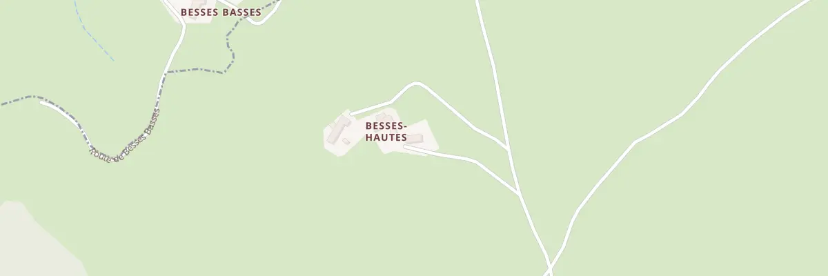 Plan du 5004 Besses Hautes à Rocles
