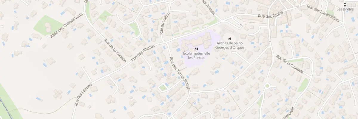 Plan du 18A Rue de Terres Rouges à Saint-Georges-d’Orques